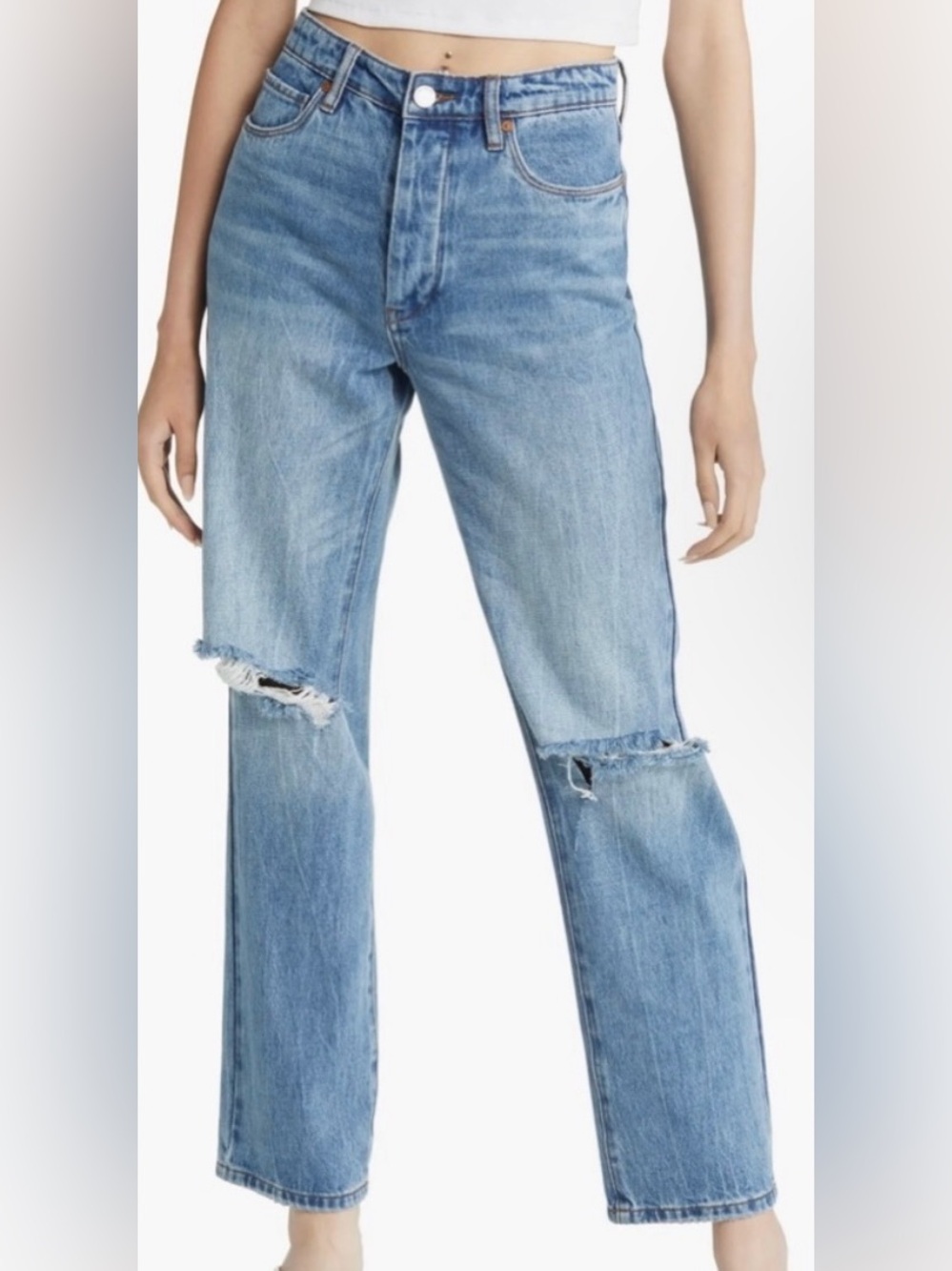 BLANK NYC Women’s The Howard Mid-Rise Loose Fit Denim Jeans